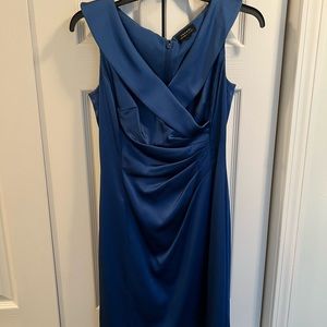 Blue cocktail dress